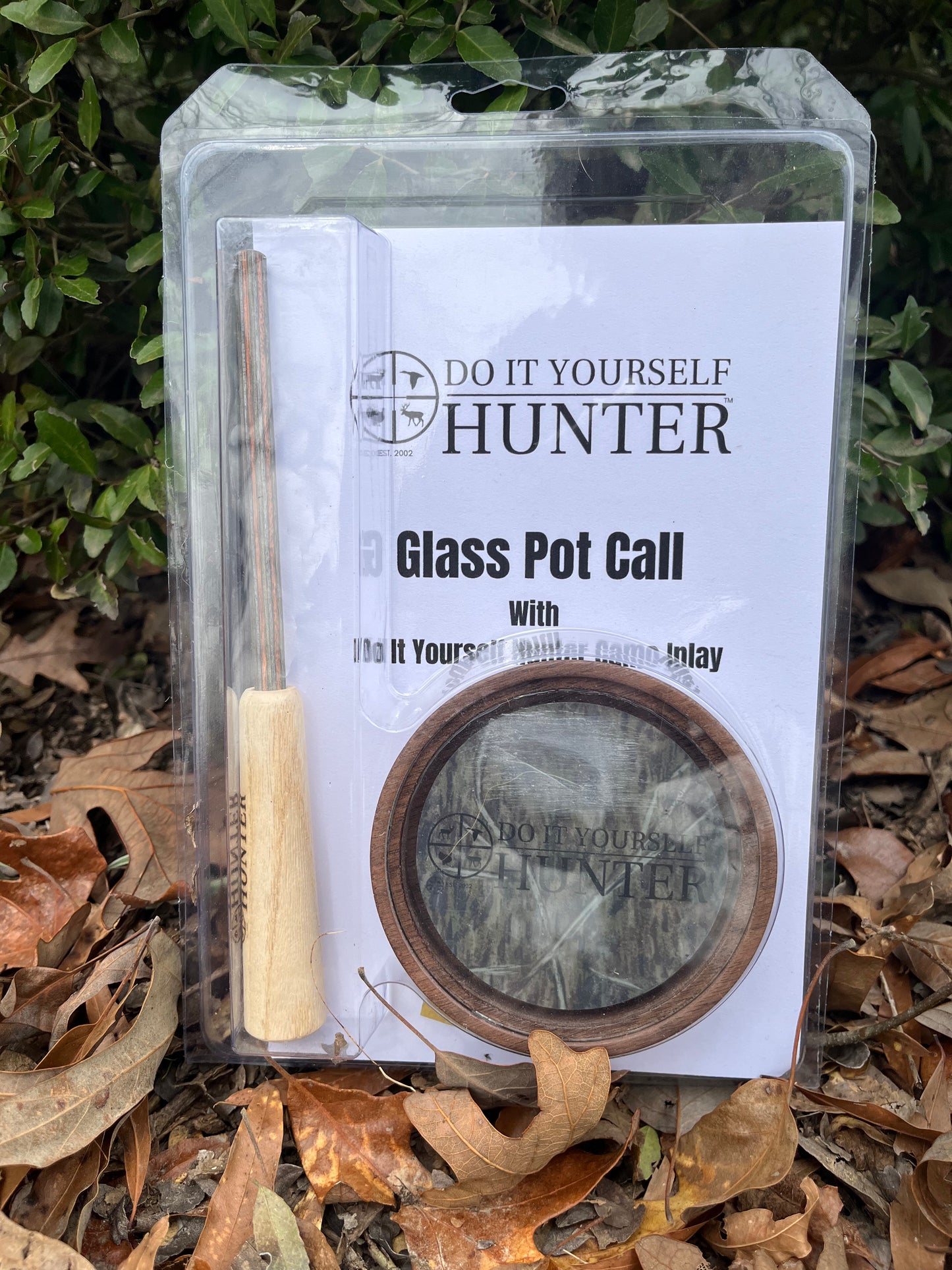 3.  Glass DIYH Camo Pot Call