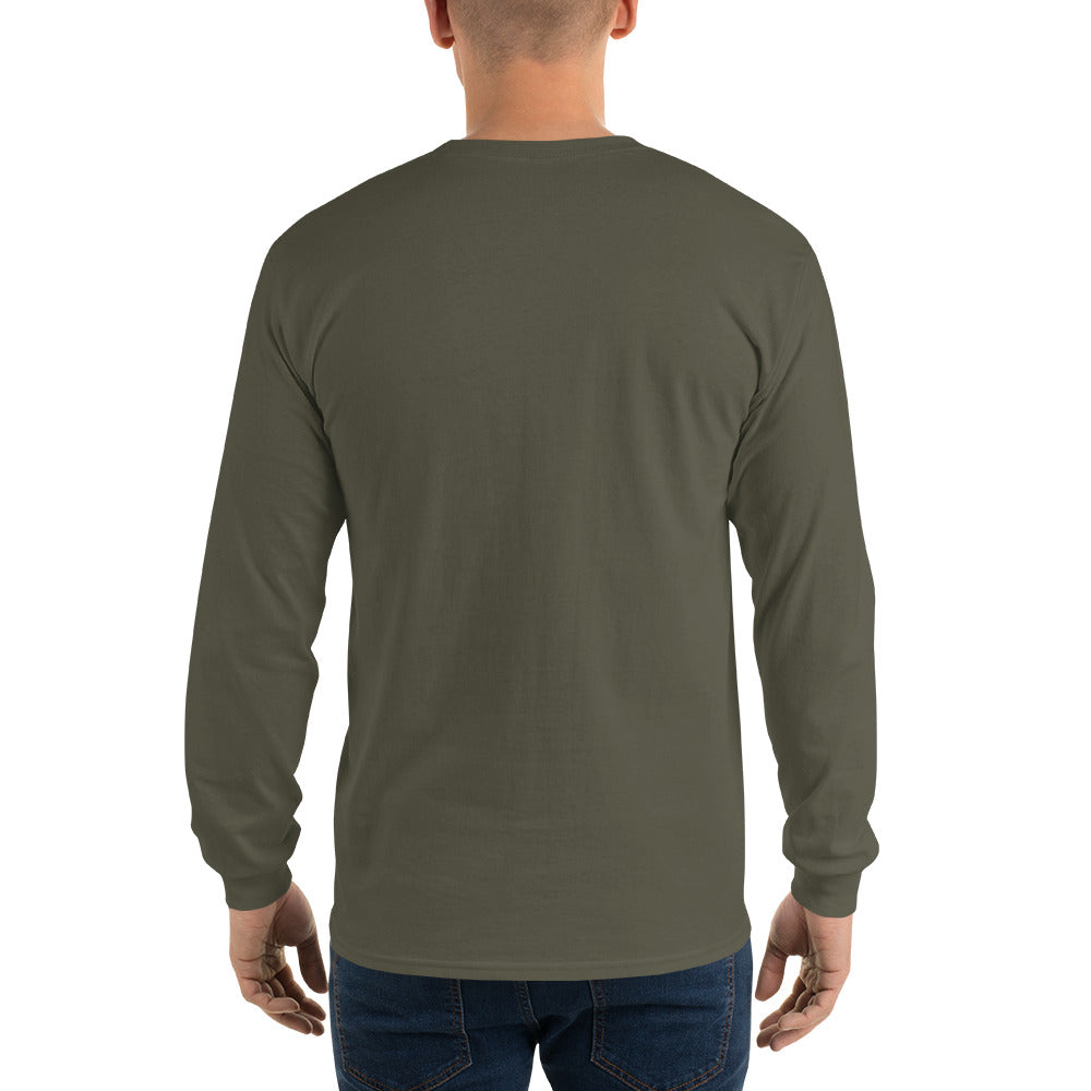 DO IT YOURSELF HUNTER Black Logo Men’s Long Sleeve Shirt