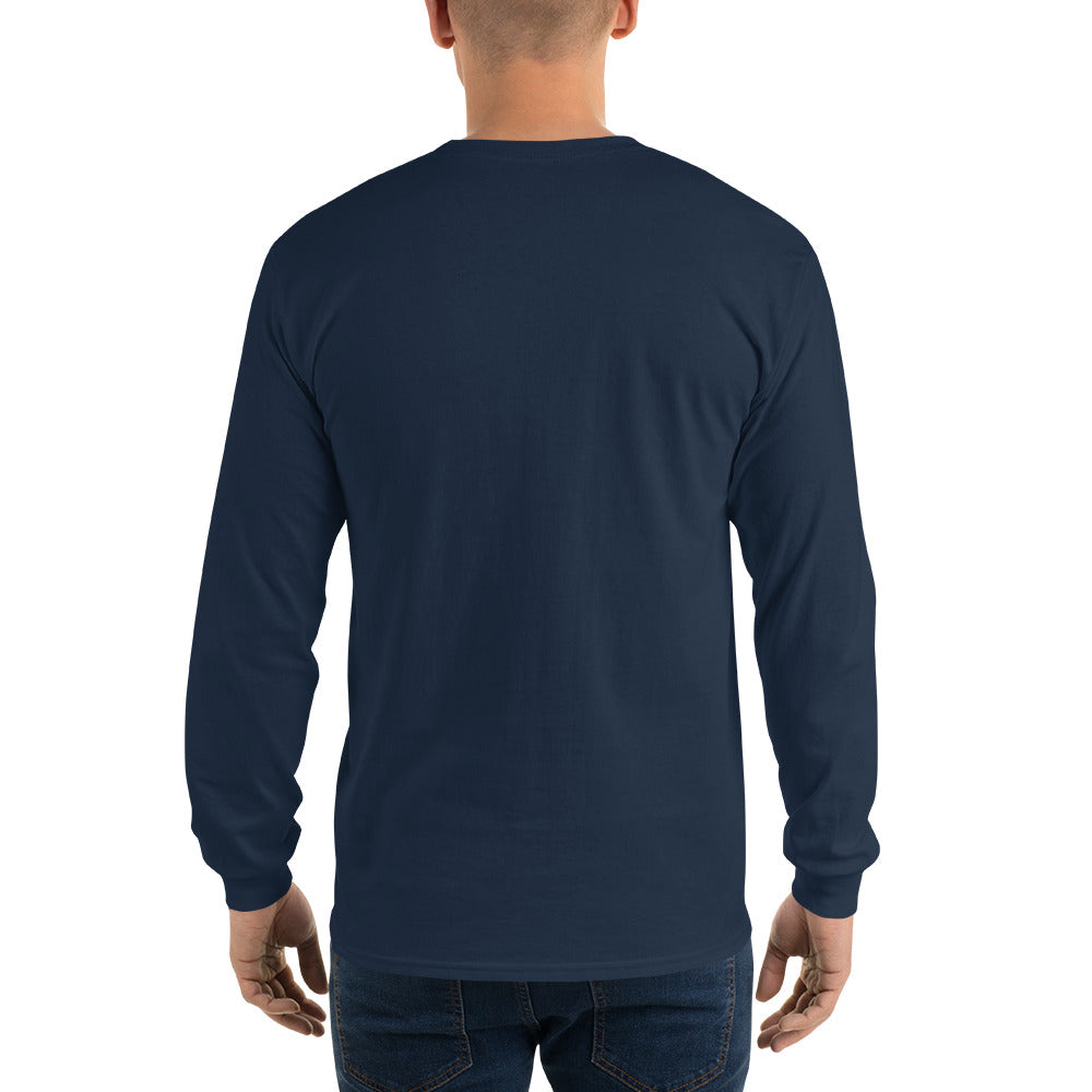 Do It Yourself Hunter White Logo Men’s Long Sleeve Shirt