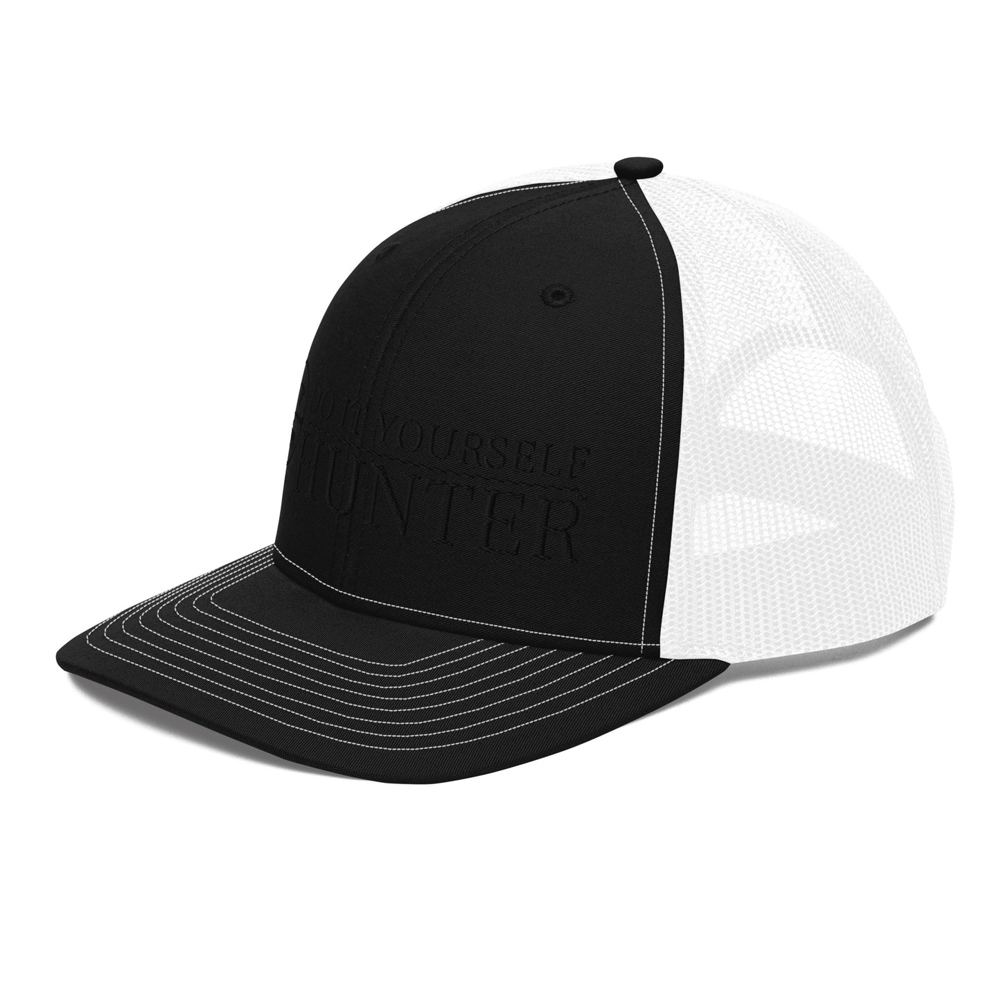 Do It Yourself Hunter Black Logo Richardson 112 Cap