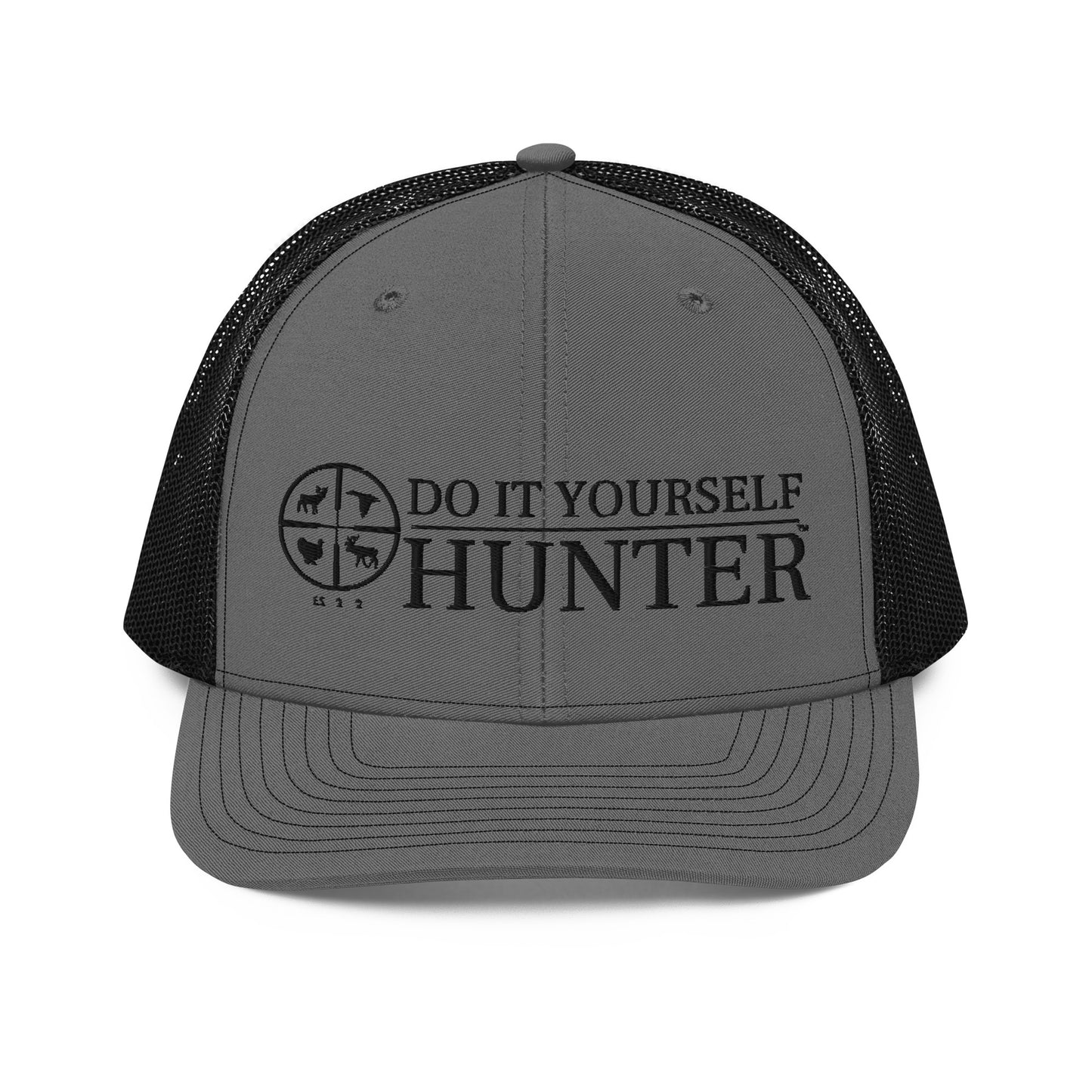 Do It Yourself Hunter Black Logo Richardson 112 Cap