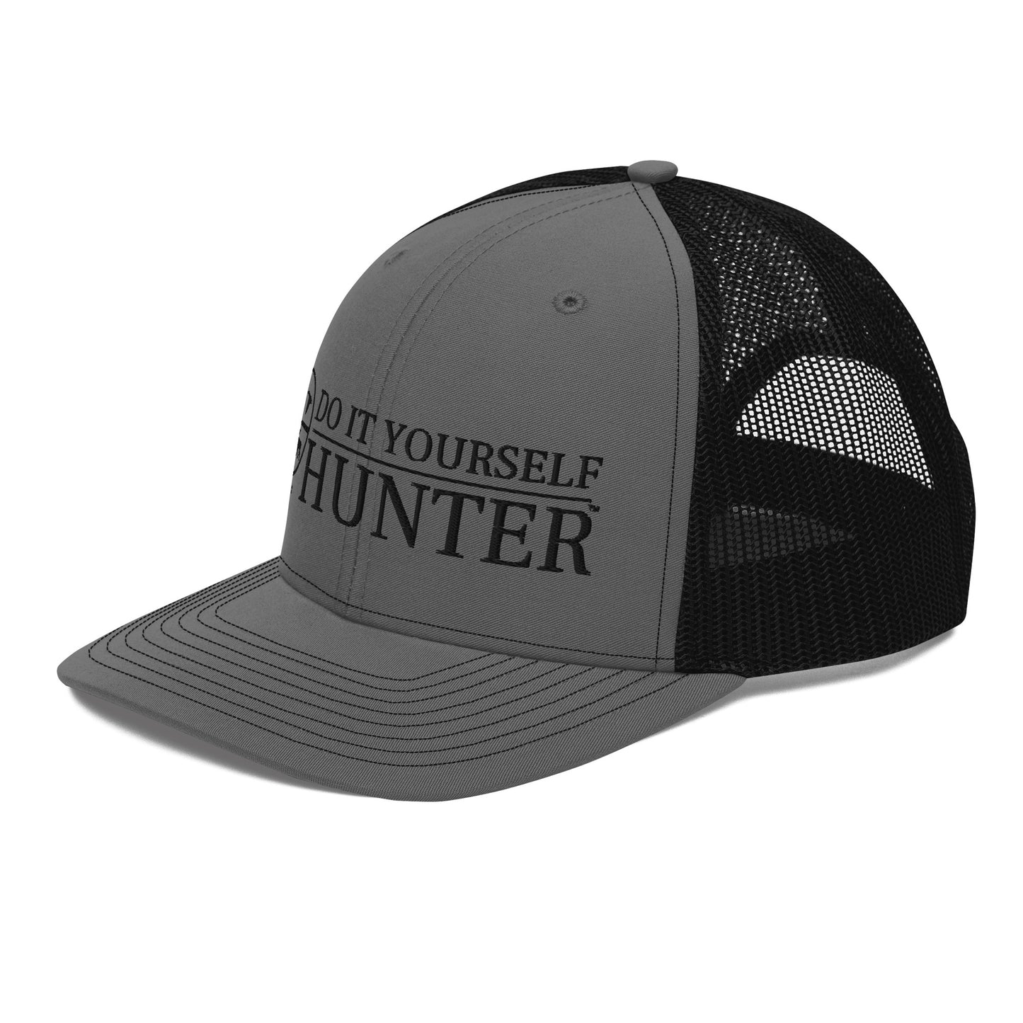 Do It Yourself Hunter Black Logo Richardson 112 Cap