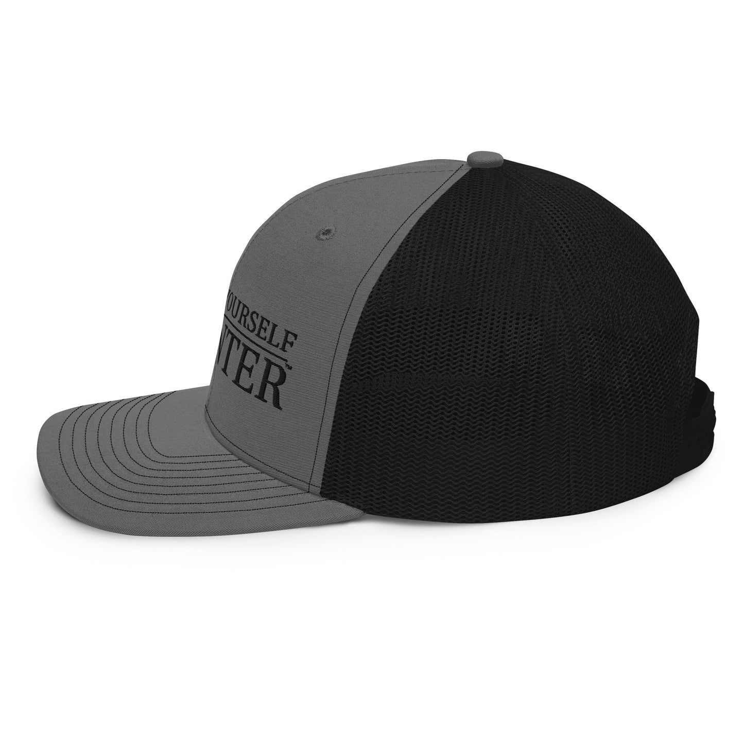 Do It Yourself Hunter Black Logo Richardson 112 Cap