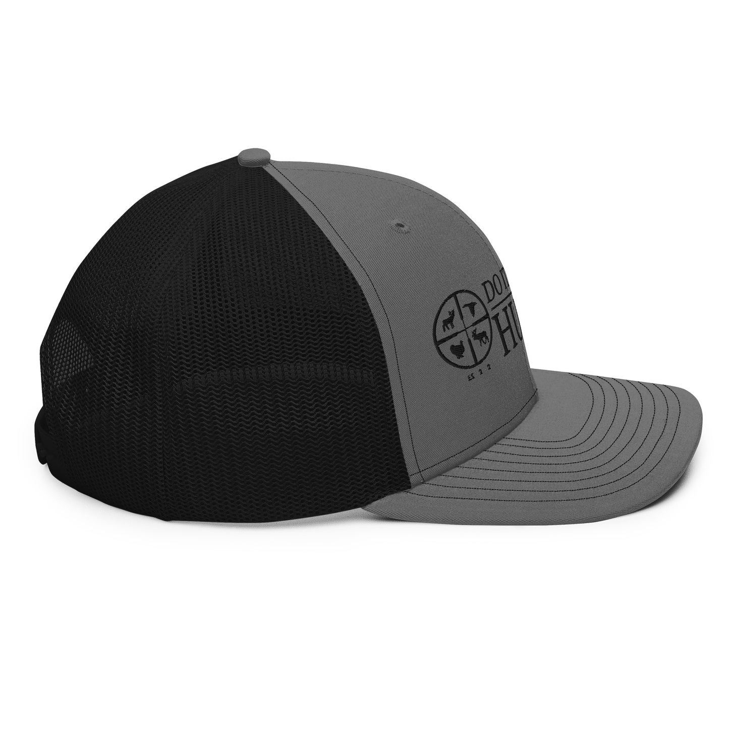 Do It Yourself Hunter Black Logo Richardson 112 Cap