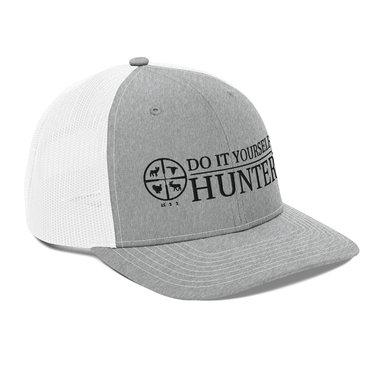 Do It Yourself Hunter Black Logo Richardson 112 Cap