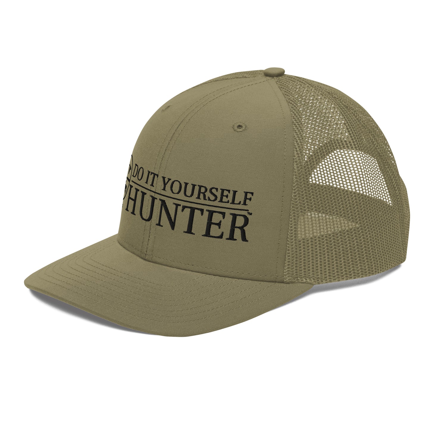 Do It Yourself Hunter Black Logo Richardson 112 Cap