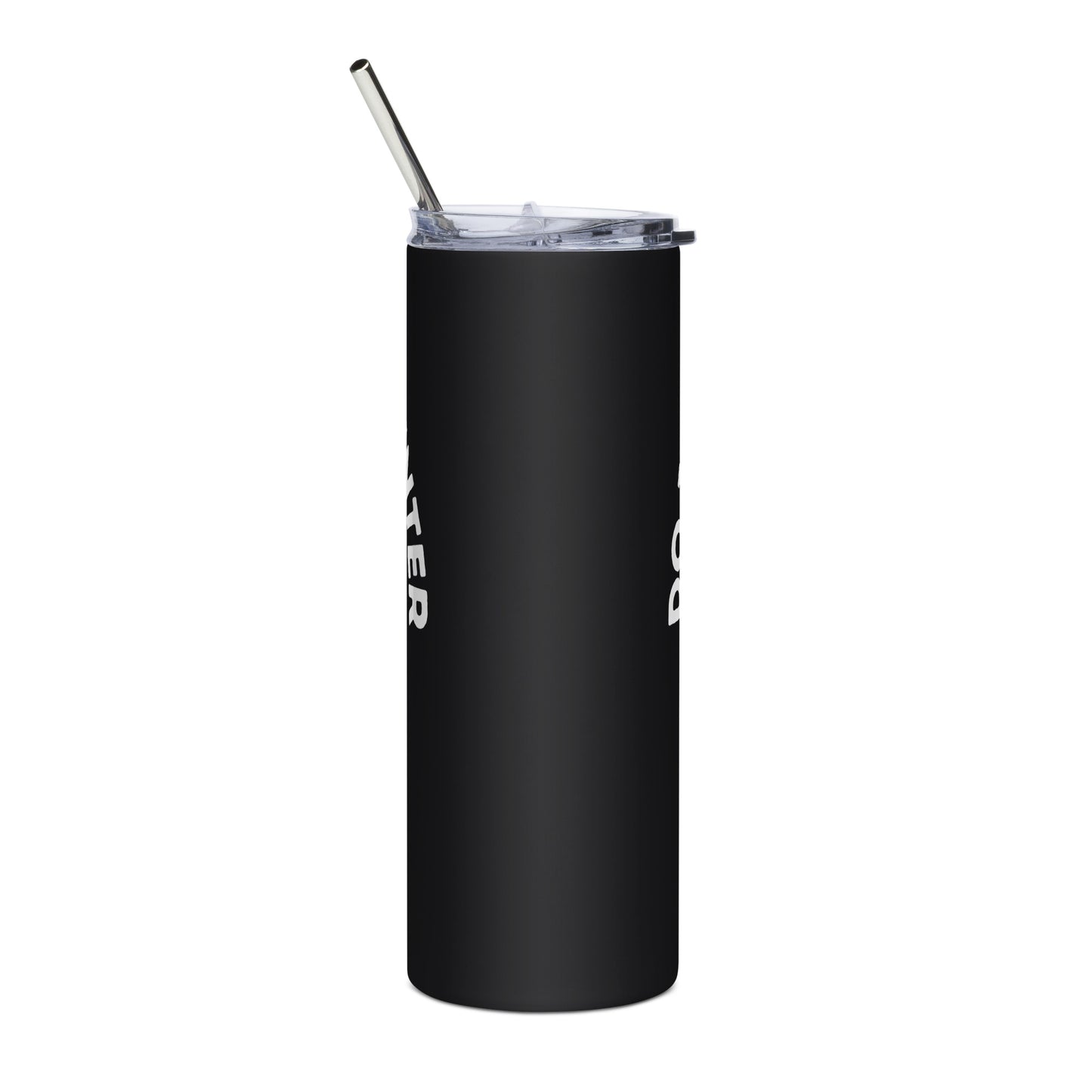 Do It Yourself Hunter Circle White Logo Stainless steel tumbler