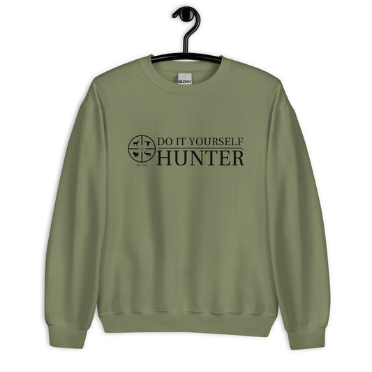 Do It Yourself Hunter Black Logo Sweatshirt