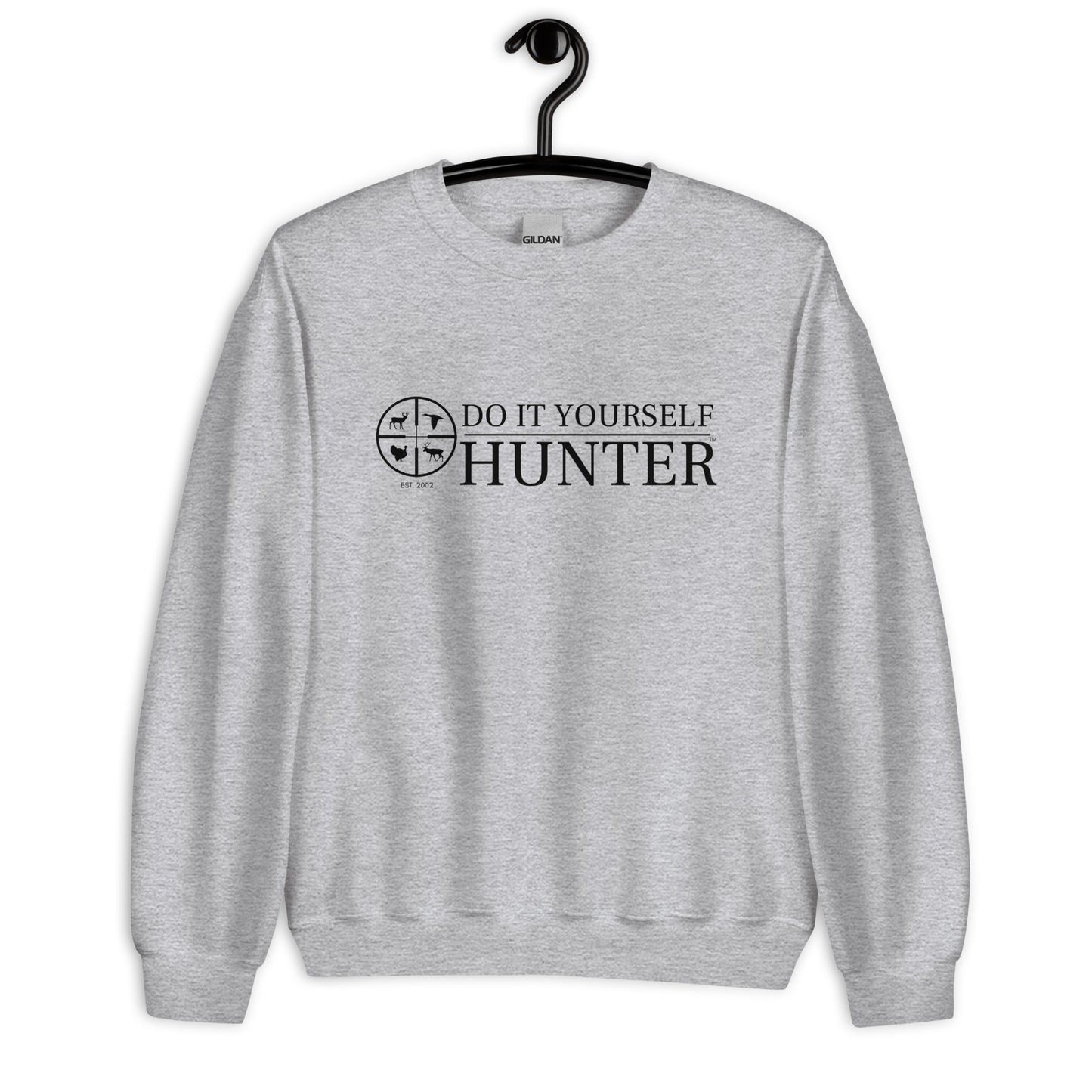 Do It Yourself Hunter Black Logo Sweatshirt