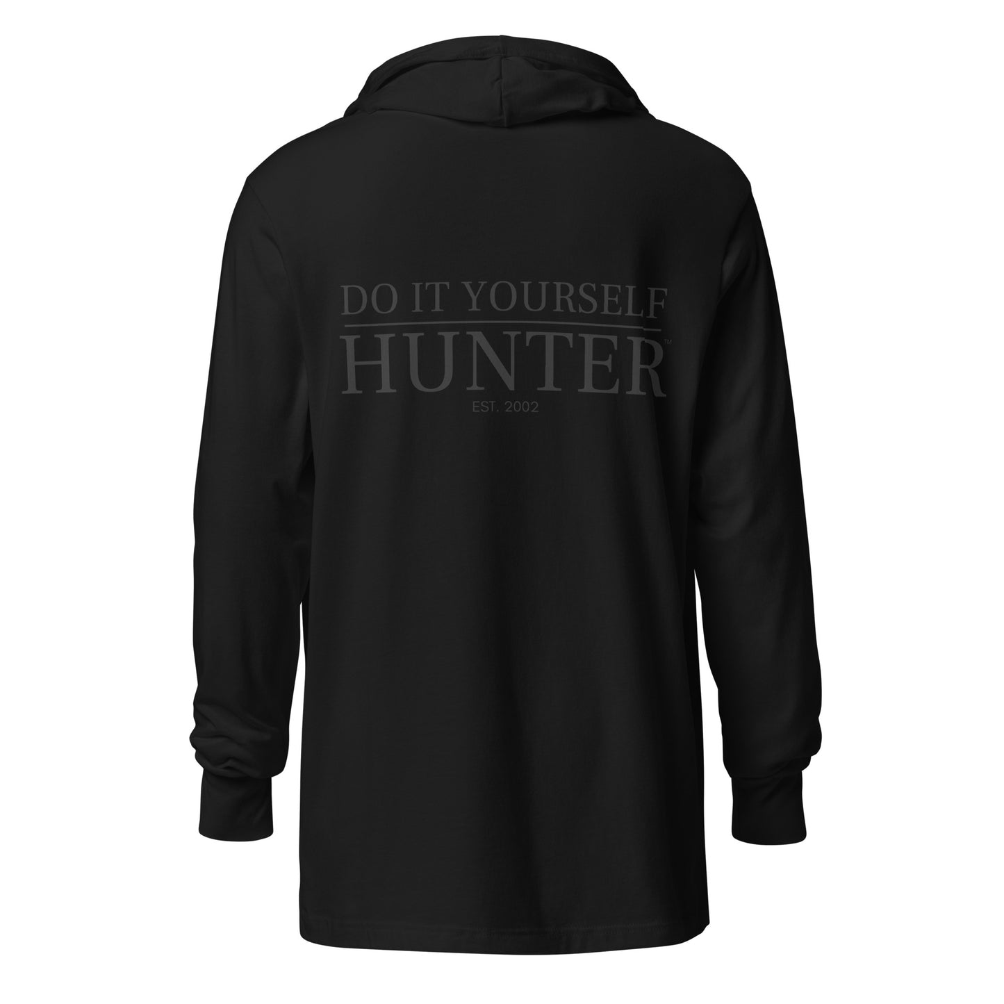 DO IT YOURSELF HUNTER Public Land Grind Hooded Long-sleeve Tee