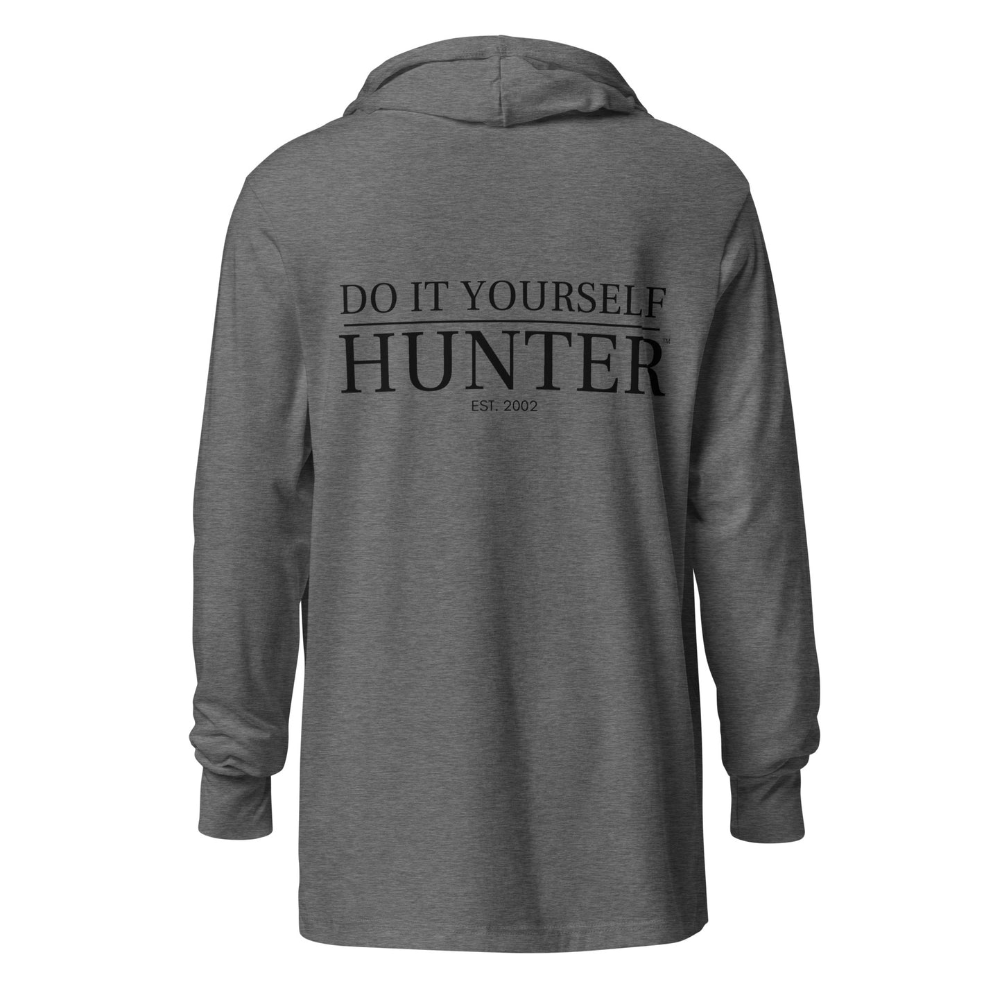 DO IT YOURSELF HUNTER Public Land Grind Hooded Long-sleeve Tee