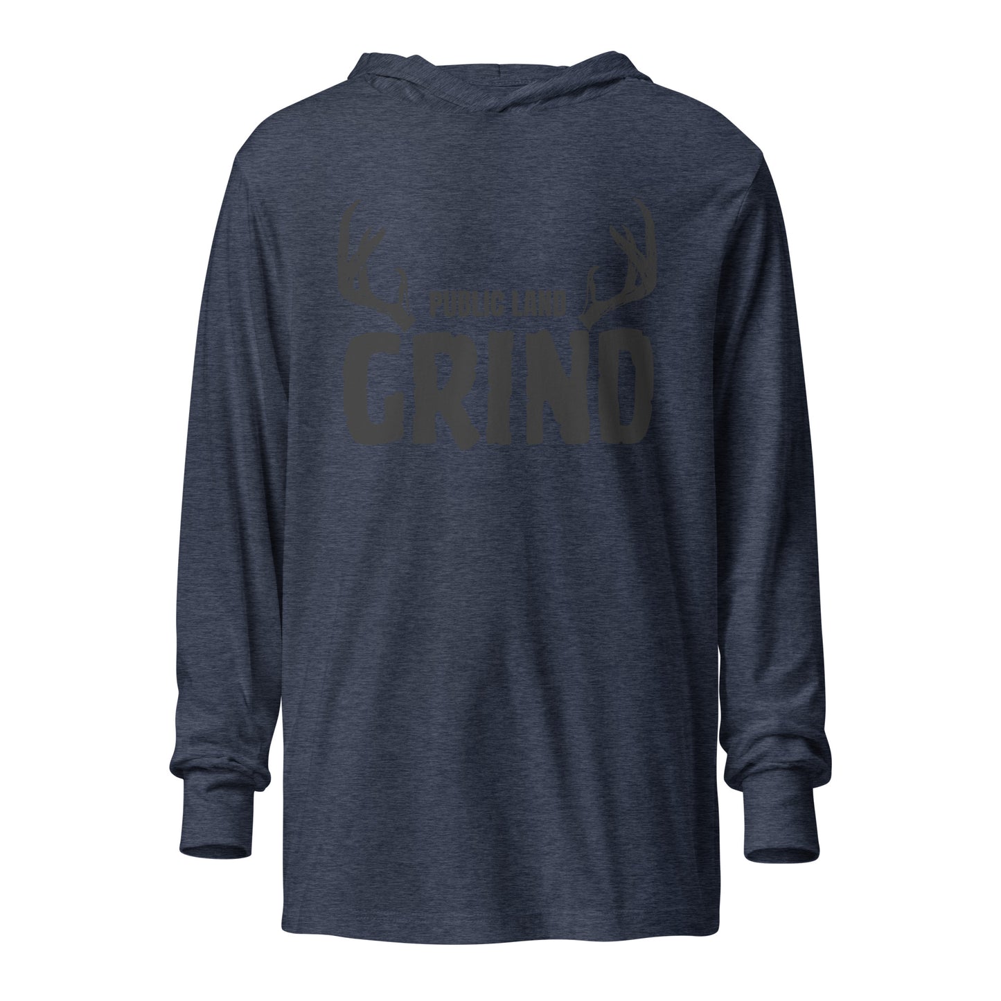 DO IT YOURSELF HUNTER Public Land Grind Hooded Long-sleeve Tee