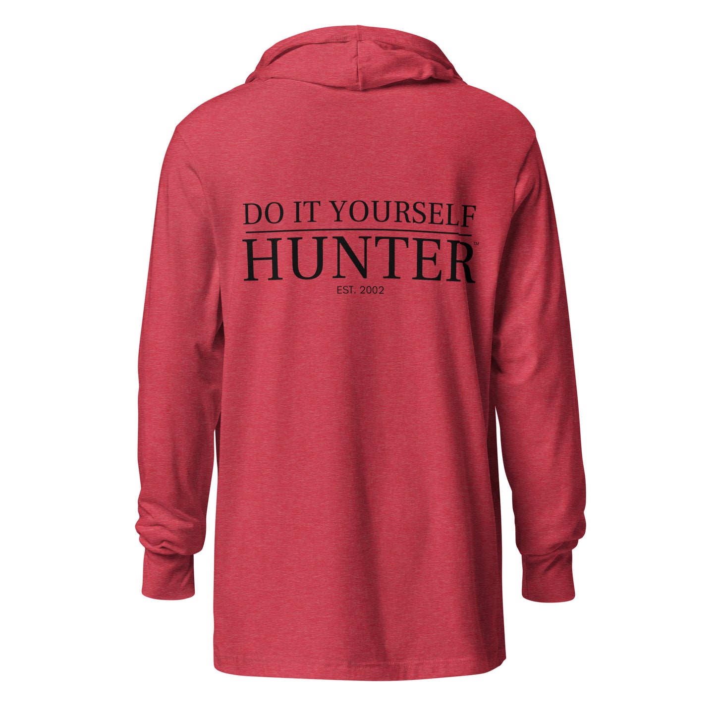 DO IT YOURSELF HUNTER Public Land Grind Hooded Long-sleeve Tee