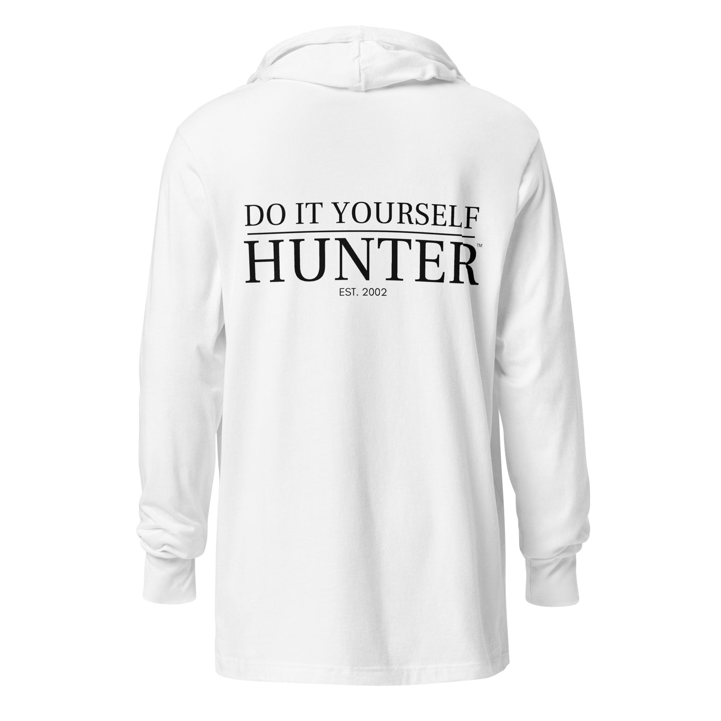 DO IT YOURSELF HUNTER Public Land Grind Hooded Long-sleeve Tee