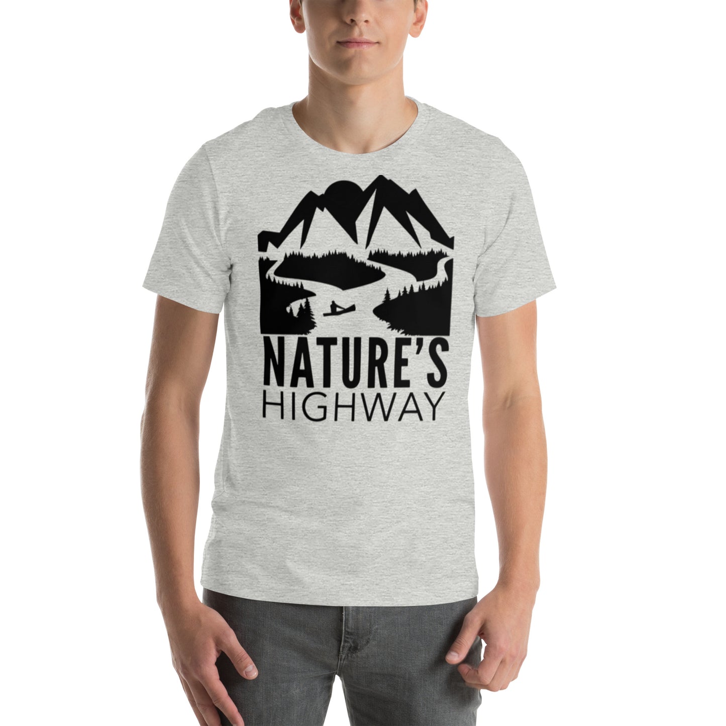 Nature's Highway TShirt with Do it Yourself Hunter Logo on the Back