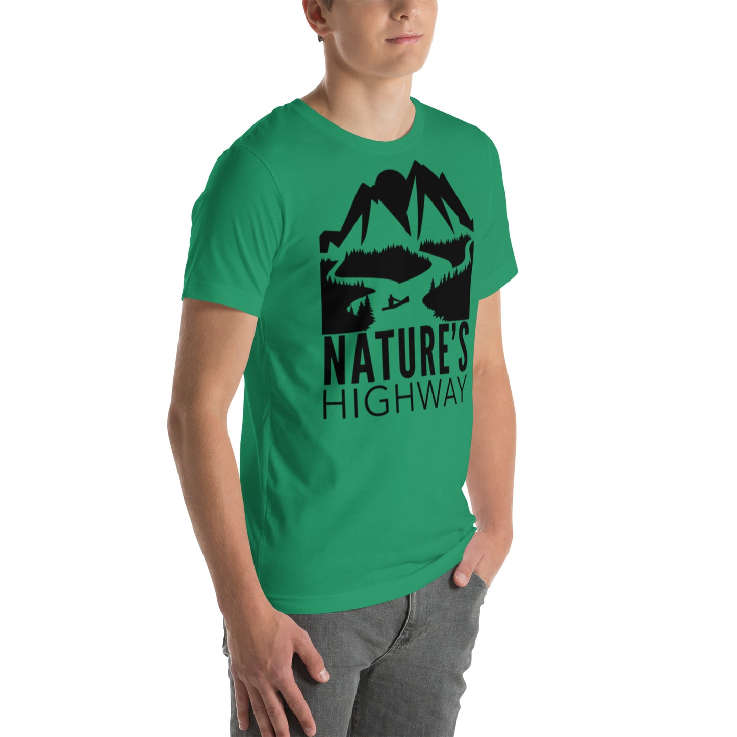 Nature's Highway TShirt with Do it Yourself Hunter Logo on the Back