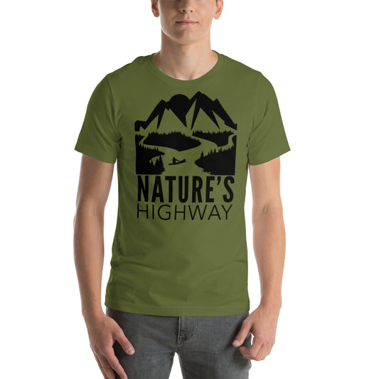 Nature's Highway TShirt with Do it Yourself Hunter Logo on the Back