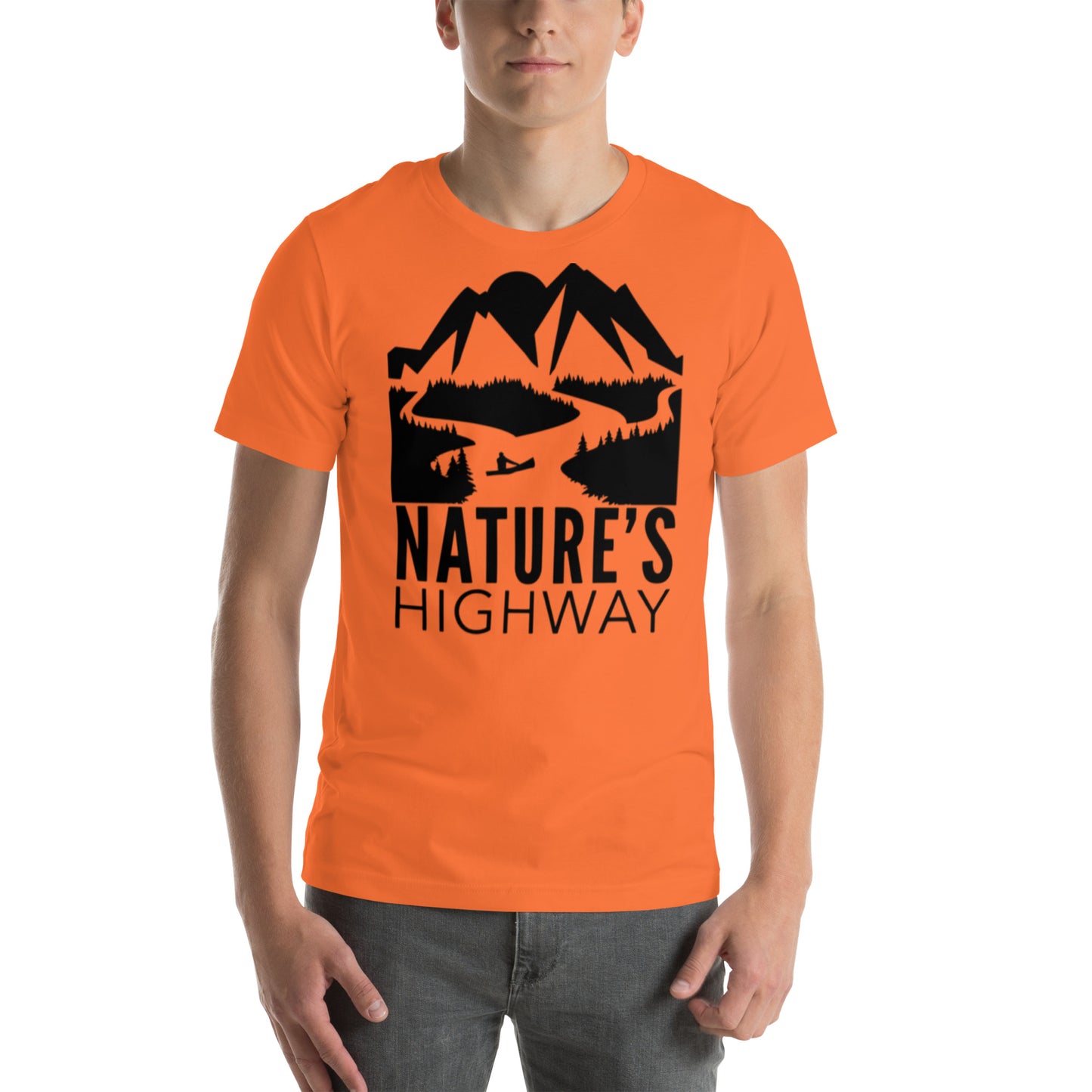 Nature's Highway TShirt with Do it Yourself Hunter Logo on the Back