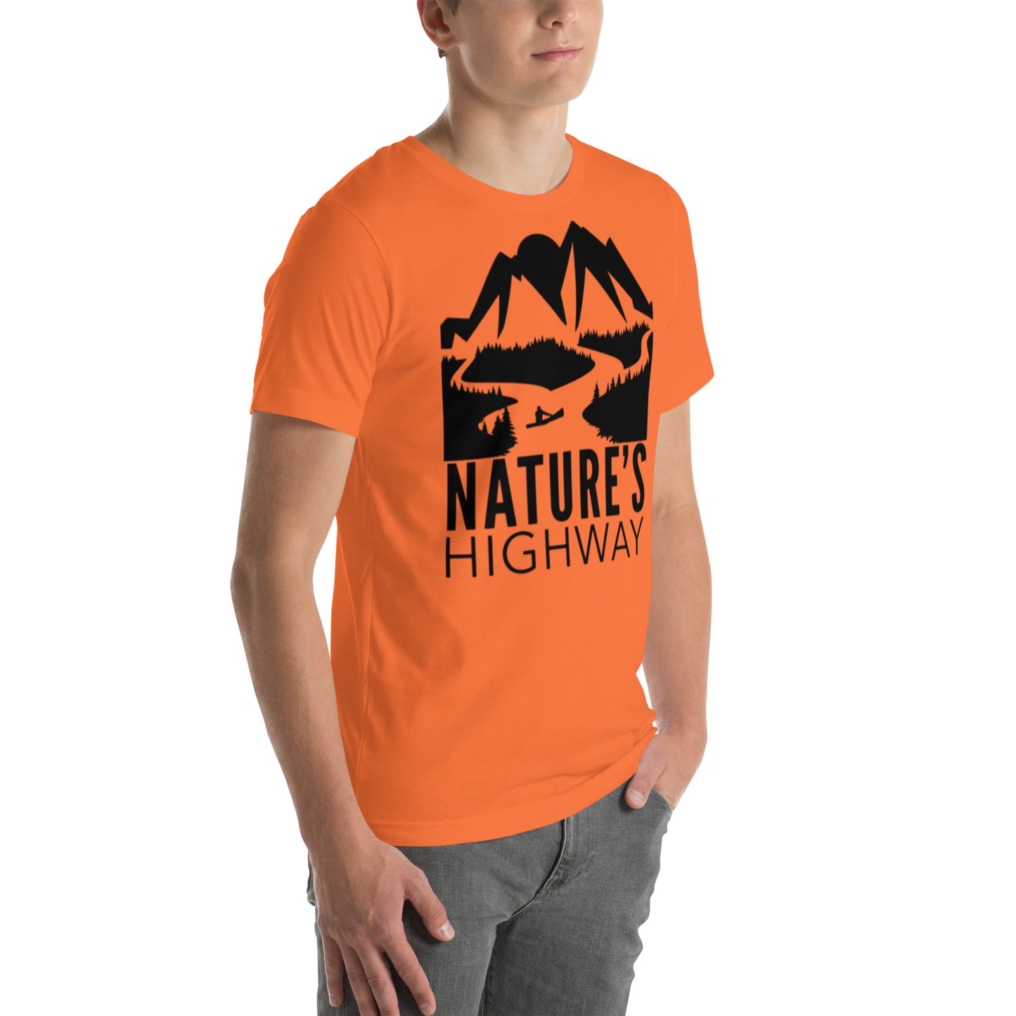 Nature's Highway TShirt with Do it Yourself Hunter Logo on the Back