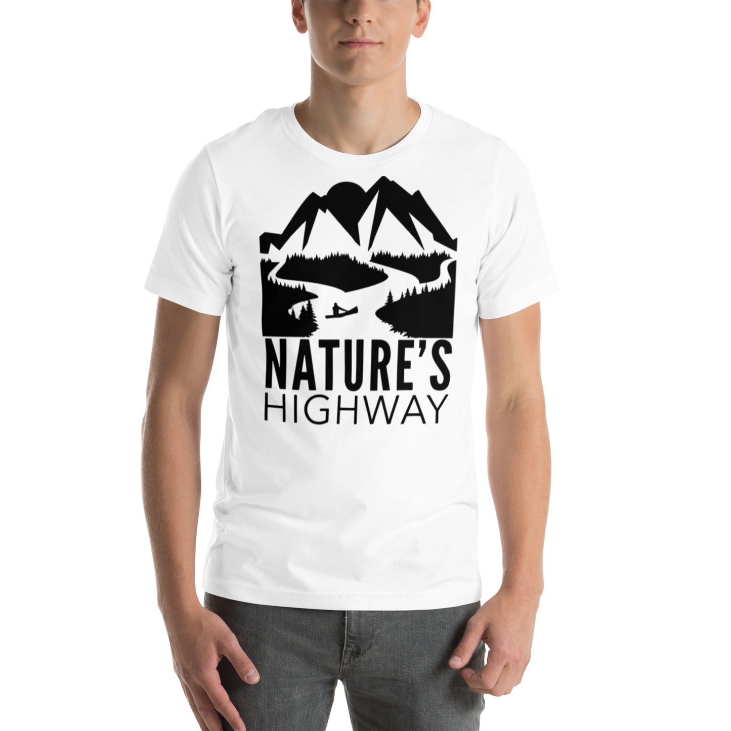 Nature's Highway TShirt with Do it Yourself Hunter Logo on the Back