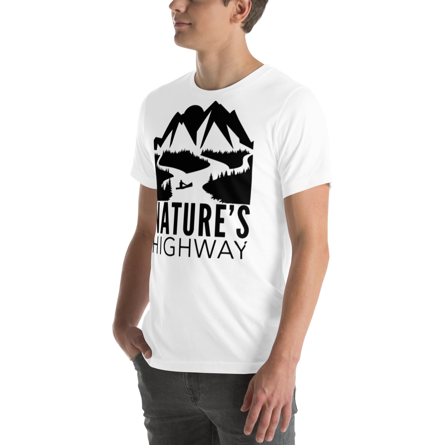 Nature's Highway TShirt with Do it Yourself Hunter Logo on the Back